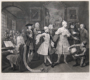 Rake's Progress by Wm Hogarth